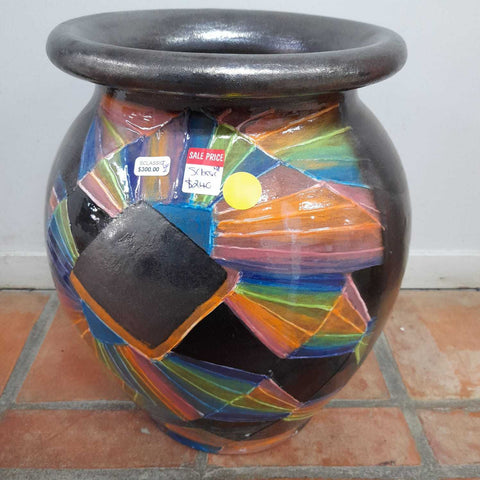 Kaleidoscope Small Classic Pot (yellow dot special)